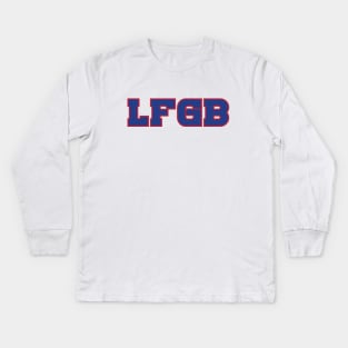 LFBG - White Kids Long Sleeve T-Shirt